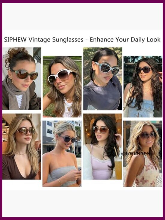 Polarized Square Sunglasses with UV400 Protection, Wrap Around Frame main image 7